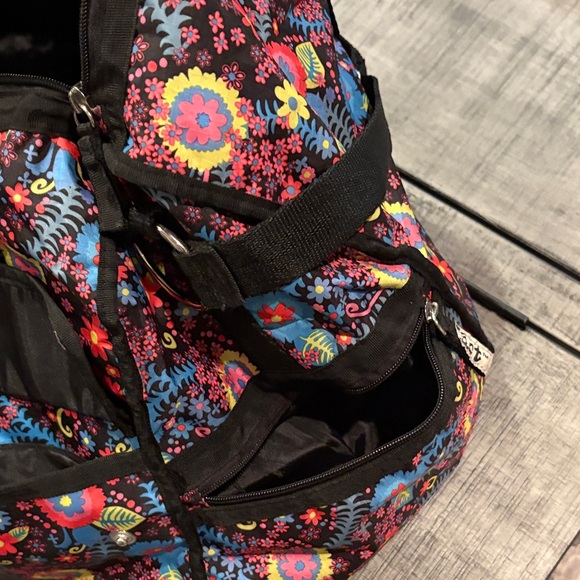 Lesportsac Multicolor Floral Travel Bag - Picture 4 of 6